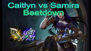 Wild Rift Gameplay: Caitlin vs Samira Beatdown