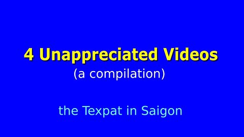 Why Didn't You Watch These Videos? The 4 Saigon went unappreciated.