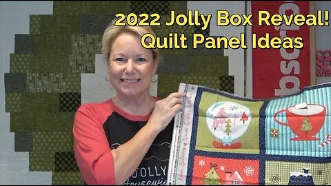 Quilt Chat, Embroider Fishing Shirts,My Visit to Amy's Sew & Quilt, and the 2022 #Jolly Box Reveal!
