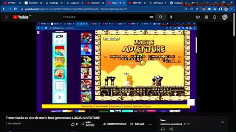 Transmissão ao vivo de mario bros generation4 mario luigi ADVENTURE