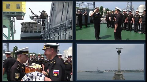 ⚓️ The Black Sea Fleet reconnaissance ship Ivan Khurs arrives back home port at Sevastopo