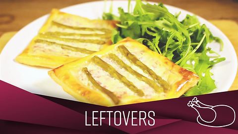 How To: Leftover Asparagus and ham mascarpone tarts