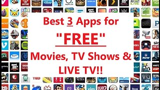 Best apps for FREE Movies, TV Shows and Live TV