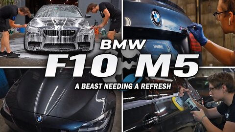 F10 BMW M5 Competition | A WEEK Long Transformation | Singapore Grey Metallic Paint REVIVED!