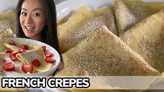 🥞 How to Make French Crepes (Sweet or Savory Recipe) | Rack of Lam