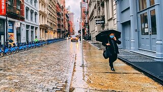 New York City Live: Quiet Rainy Day Stroll in Manhattan ☔️