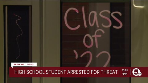 Wellington student arrested for making threats against high school, police say