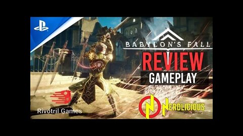 🎮 GAMEPLAY! Jogamos BABYLON`S FALL no PS4 e ele deixa a desejar! Confira nossa Gameplay!