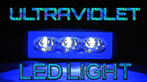 Ultraviolet Handheld Medical LED Light Emitter - 365NM - 4 UV LED Lights