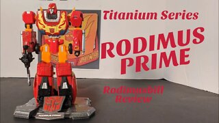 Transformers Generations G1 Titanium Series Rodimus Prime Die Cast Figure Review
