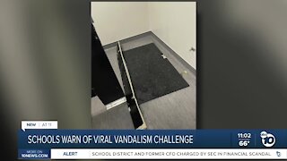 Local schools warn of viral vandalism challenge