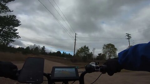 Chasing the Clouded Sky on my Ebike ( Ariel Rider Grizzly )