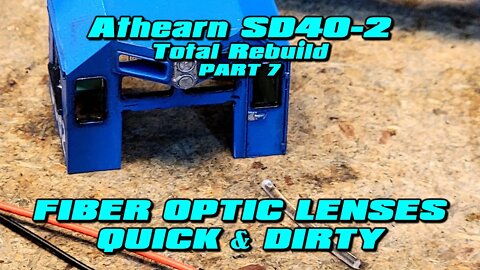 Quick and Dirty Fiber Optic Lenses Part 8