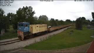 EB GREX Slot Train at West Liberty, IA on August 12, 2022 #steelhighway