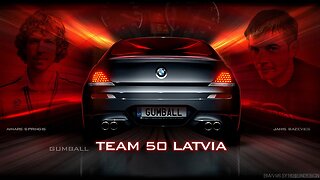 Gumball Rally 2007 - BMW M6 - Team Latvia #50 - Full Video