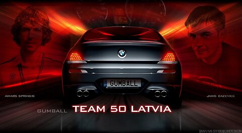 Gumball Rally 2007 - BMW M6 - Team Latvia #50 - Full Video