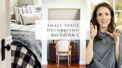 Small Space Decorating Solutions