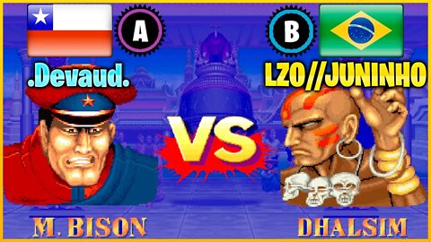 Street Fighter II': Champion Edition (.Devaud. Vs. LZO//JUNINHO) [Chile Vs. Brazil]