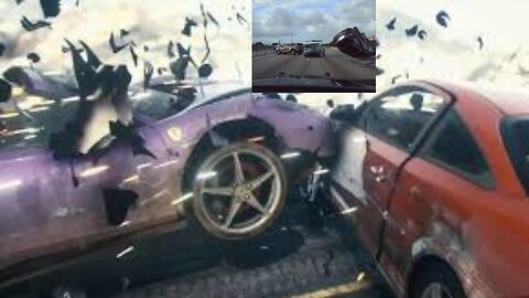 🚗💥 Chaos Unleashed: Bad Driver Wrecks Havoc, Smashes 5 Cars! - Don't Mess with the Wrong Driver! 😱🔥