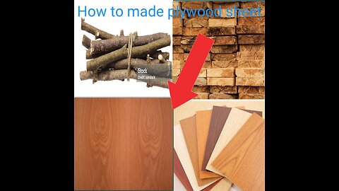 How to made plywood sheet?|| art