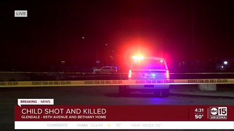 Child shot, killed during argument in Glendale overnight