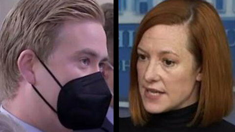 Peter Doocy "Is there any plan to give free smartphones to US citizens" Jen Psaki IGNORES question