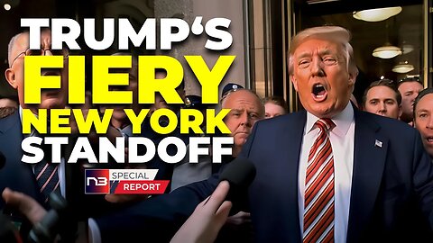 Trump's Fiery Defense Unleashed Outside New York Courtroom