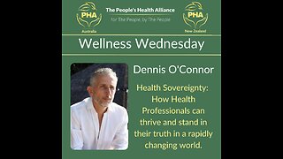 PHA ANZ discusses Health Sovereignty with Dennis O'Connor