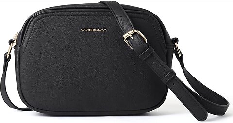 WESTBRONCO Small Crossbody Bag for Women Vegan Leather Wallet Purses Satchel Shoulder Bags Wris...