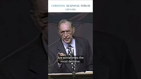 Derek Prince - The Holy Spirit Heals Trauma - Christian Response Forum - #trauma #holyspirit #shorts