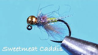 Sweetmeat Caddis Fly Tying Instructions - Tied by Charlie Craven