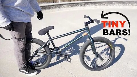 THE BMX TINY BARS CHALLENGE! **Smallest Handle Bars Ever**