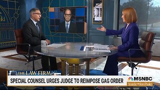 Obama Solicitor General Says Trump Has To Be Put In Jail To Jen Psaki On MSNBC