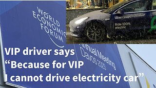 #360 "Because for VIP I cannot drive electricity car" VIP Driver talks @ WEF Davos