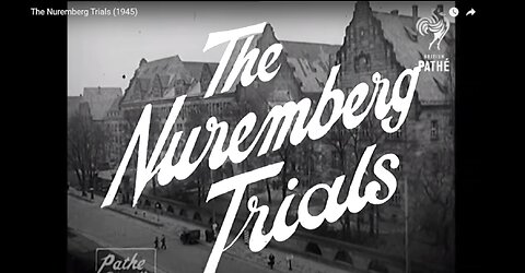 NUREMBERG TRIAL ACTUAL FOOTAGE