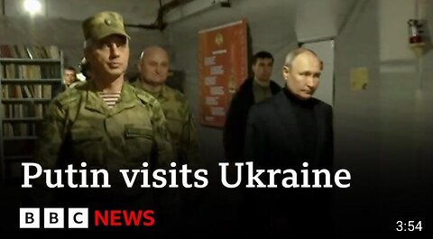 Ukraine: Vladimir putin visits occupied region to meet Russian military ,Kremlin says- BBN NEWS