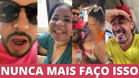 CARLINHOS MAIA Leva a TURMA DA VILA à PRAIA e a RESENHA no ÔNIBUS | CRISTIANE CASTRO VERINHA BABAL