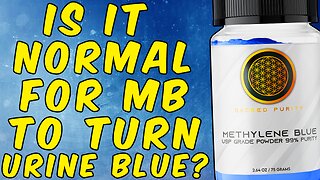 Is It Normal For Methylene Blue To Turn Your Urine Blue?