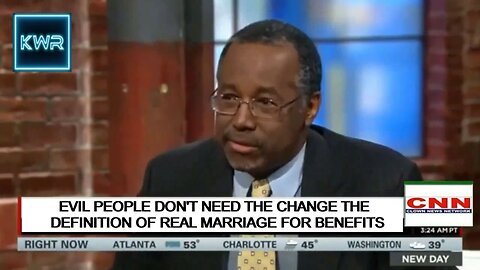 Ben Carson on fake marriages and the choice to be evil