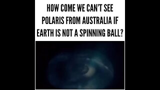Flat earth and Polaris