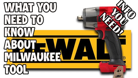 DEWALT OWNS MILWAUKEE TOOL!? What you need to know BEFORE YOU BUY MILWAUKEE TOOL THIS YEAR!!!