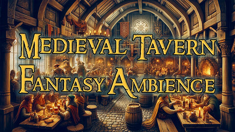 Medieval Tavern Fantasy Ambience 🐉 Dungeons And Dragons Background Music