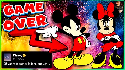 WOKE Disney DOUBLES DOWN on the Culture War! Breaking Up Mickey & Minnie Mouse After 95 Years!