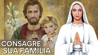 Mensagem de Nossa Senhora de Anguera: "CONSAGRAI a vossa FAMÍLIA a SÃO JOSÉ e vereis o quanto..."