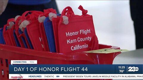 A Veteran's Voice: Day 1 of Honor Flight 44