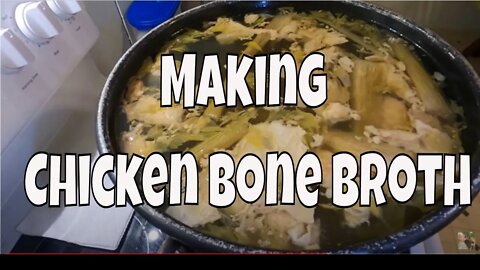 How I make Chicken Bone Broth for me and my dogs!