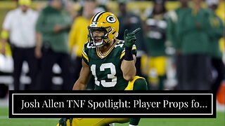 Josh Allen TNF Spotlight: Player Props for Thursday Night Football Week 13