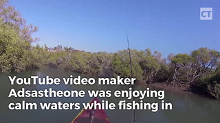 Kayaker Catches $100,000 Wreck On Video
