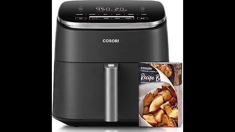 COSORI Air Fryer 9-in-1, Compact but Large 6 Qt