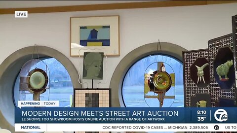Modern Design Mets Street Art Auction